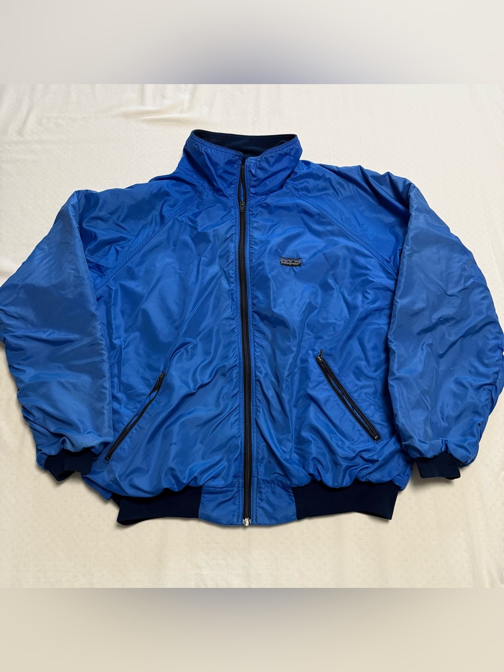 Patagonia Vintage Shelled Capilene Jacket fleece-lined bomber 1980s